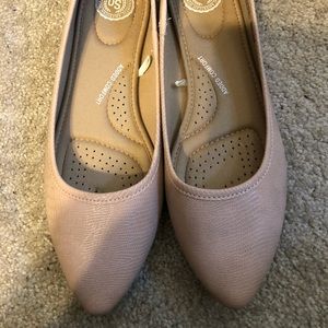 SO Pink flats
